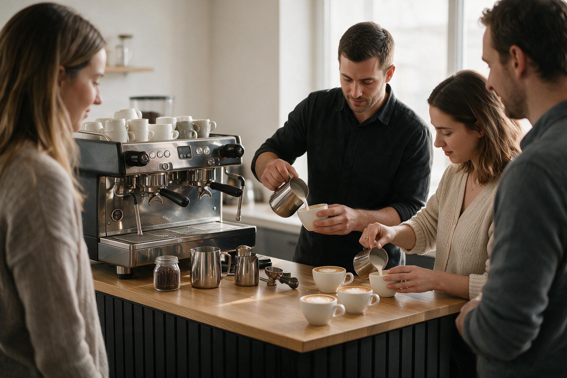 Baristakurs und Latte Art in Paderborn